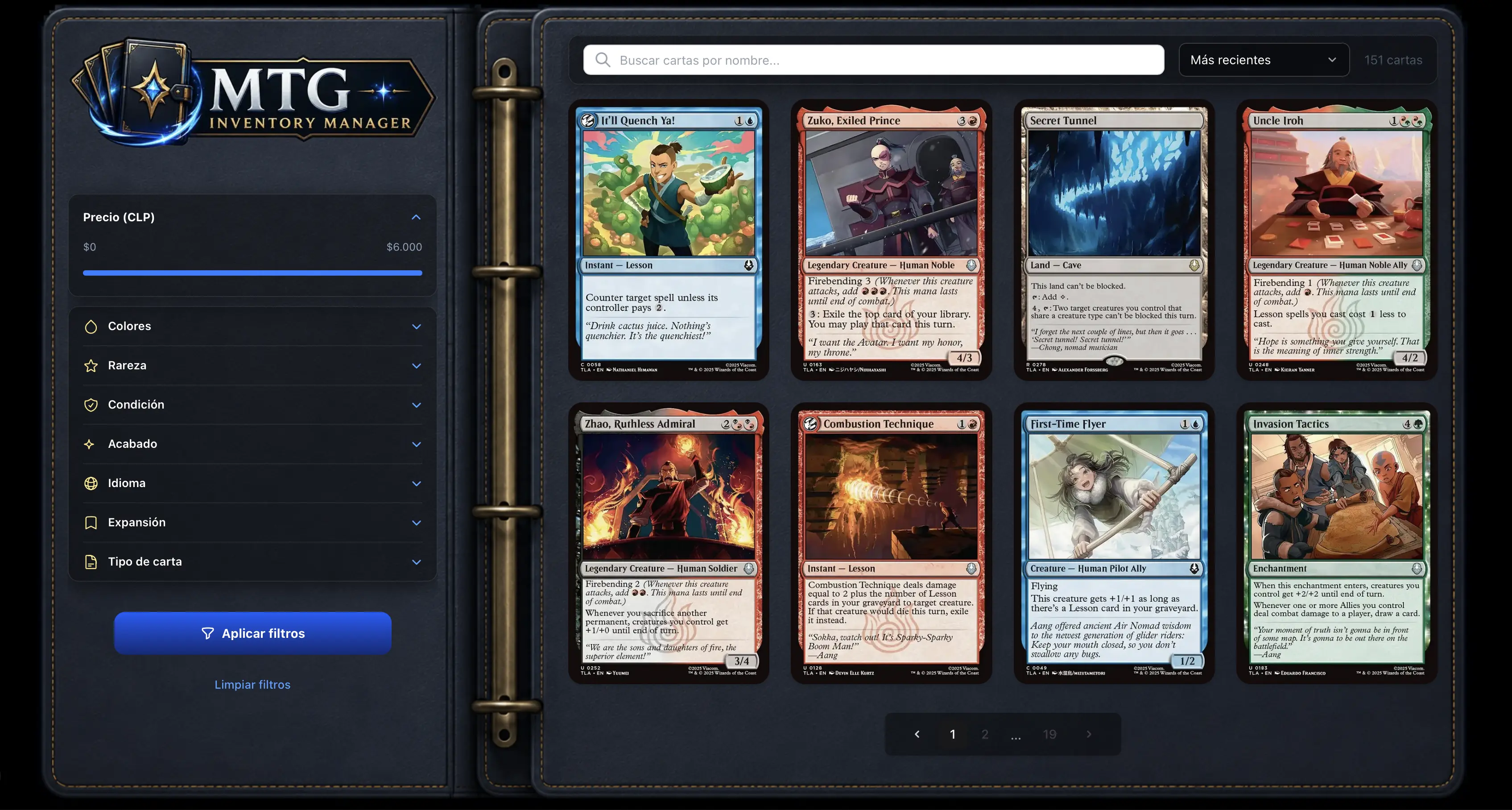 MTG Inventory Manager